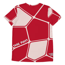 Load image into Gallery viewer, Take Phlyt Turtle All-Over Print Men's Athletic T-shirt