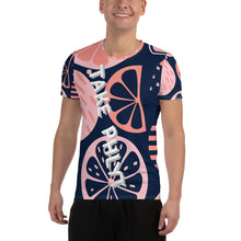 Load image into Gallery viewer, Take Phlyt Beach Vibe All-Over Print Men's Athletic T-shirt