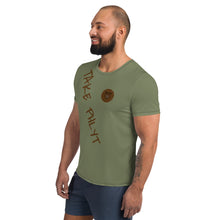 Load image into Gallery viewer, TPBear All-Over Print Men's Athletic T-shirt