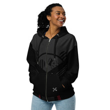Load image into Gallery viewer, TPBear Unisex zip hoodie