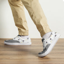 Load image into Gallery viewer, Men’s Tape lace-up canvas shoes