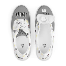 Load image into Gallery viewer, Men’s Tape lace-up canvas shoes