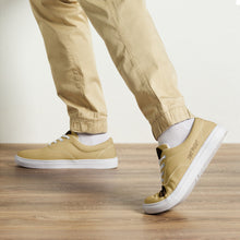 Load image into Gallery viewer, Men’s TP Bear lace-up canvas shoes