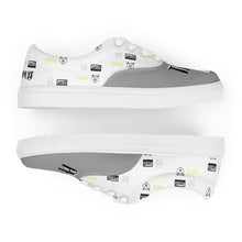 Load image into Gallery viewer, Men’s Tape lace-up canvas shoes