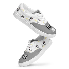 Load image into Gallery viewer, Men’s Tape lace-up canvas shoes