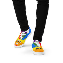 Load image into Gallery viewer, Men’s TP Bear lace-up canvas shoes
