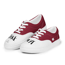 Load image into Gallery viewer, Men’s TP Bear lace-up canvas shoes