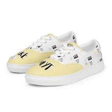 Load image into Gallery viewer, Men’s Tape lace-up canvas shoes