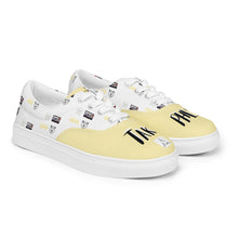 Load image into Gallery viewer, Men’s Tape lace-up canvas shoes