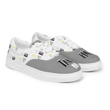 Load image into Gallery viewer, Men’s Tape lace-up canvas shoes