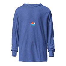 Load image into Gallery viewer, Hooded Take Phlyt CO Smile long-sleeve tee