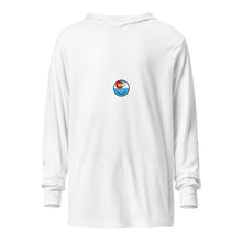 Load image into Gallery viewer, Hooded Take Phlyt CO Smile long-sleeve tee