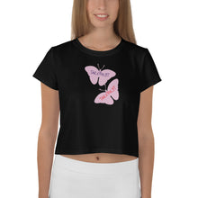 Load image into Gallery viewer, Butterfly Crop Tee