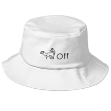 Load image into Gallery viewer, Old School Fox Off Bucket Hat