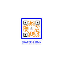 Load image into Gallery viewer, Bubble-free Piping QR code stickers