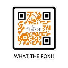 Load image into Gallery viewer, Bubble-free Fox Hunt stickers