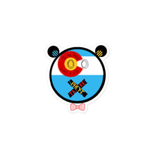 Load image into Gallery viewer, Take Phlyt CO Bear Bubble-free stickers