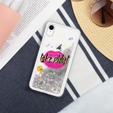 Load image into Gallery viewer, Liquid Glitter iPhone Case Take Phlyt