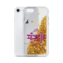 Load image into Gallery viewer, Liquid Glitter iPhone Case Cancer