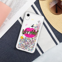 Load image into Gallery viewer, Liquid Glitter iPhone Case Take Phlyt
