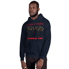 Load image into Gallery viewer, Hooded Sweatshirt All Lives Matter