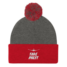 Load image into Gallery viewer, Take Phlyt Pom Pom Knit Cap