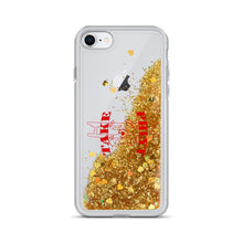 Cargar imagen en el visor de la galería, Funda para iPhone con purpurina líquida Take Phlyt