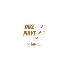 Load image into Gallery viewer, Take Phlyt Bubble-free stickers