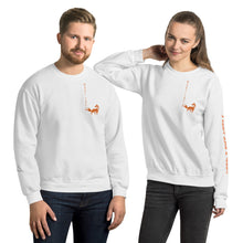 Load image into Gallery viewer, Fox Sweatshirt-I Don't Give A "Fox"(sleeve)